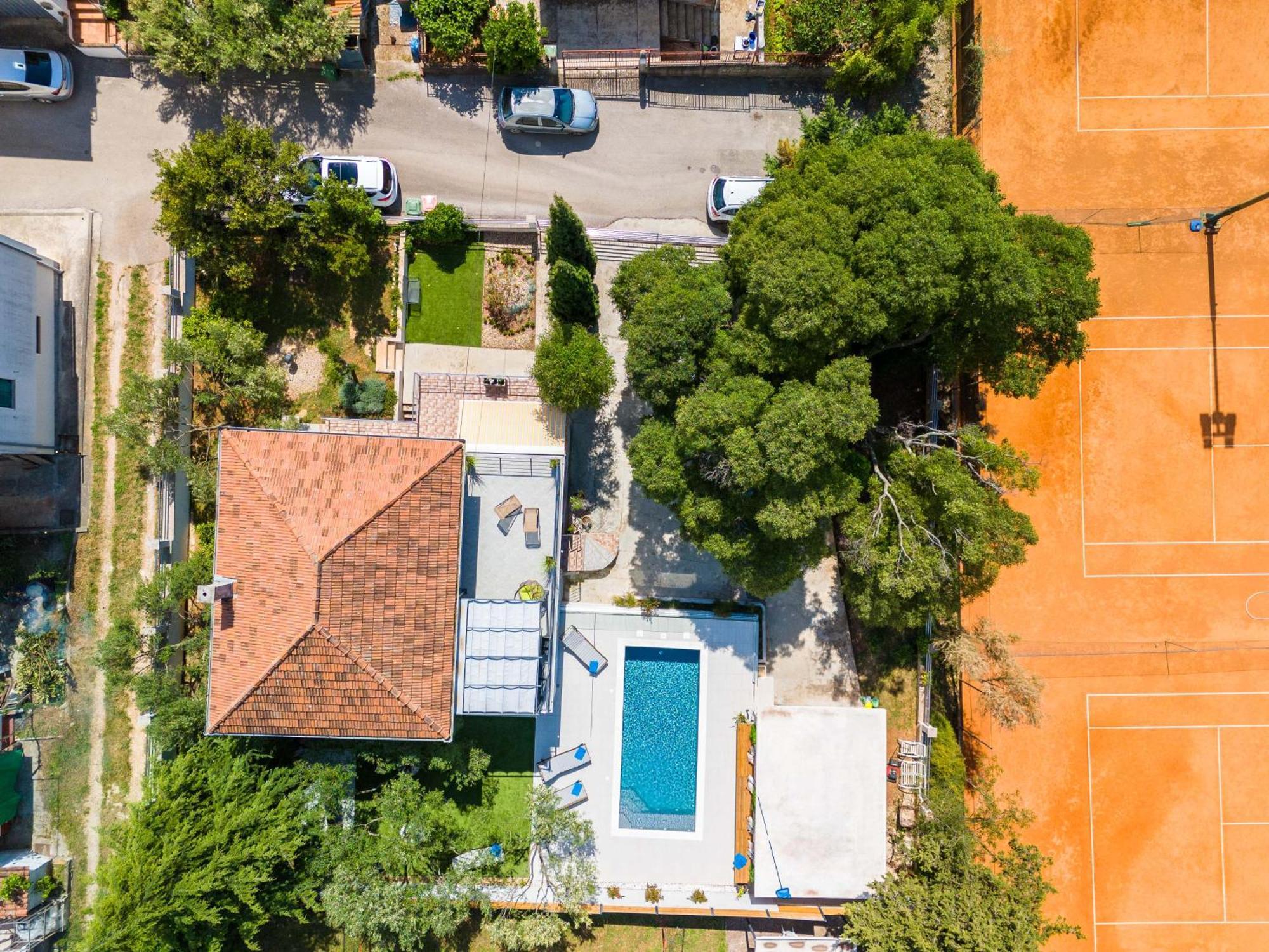 Villa B&D Zadar For The Complete Pleasure Of Vacation !Heated! Private Pool! Green Oasis In The Center Of Zadar, 100M From The Sea Esterno foto
